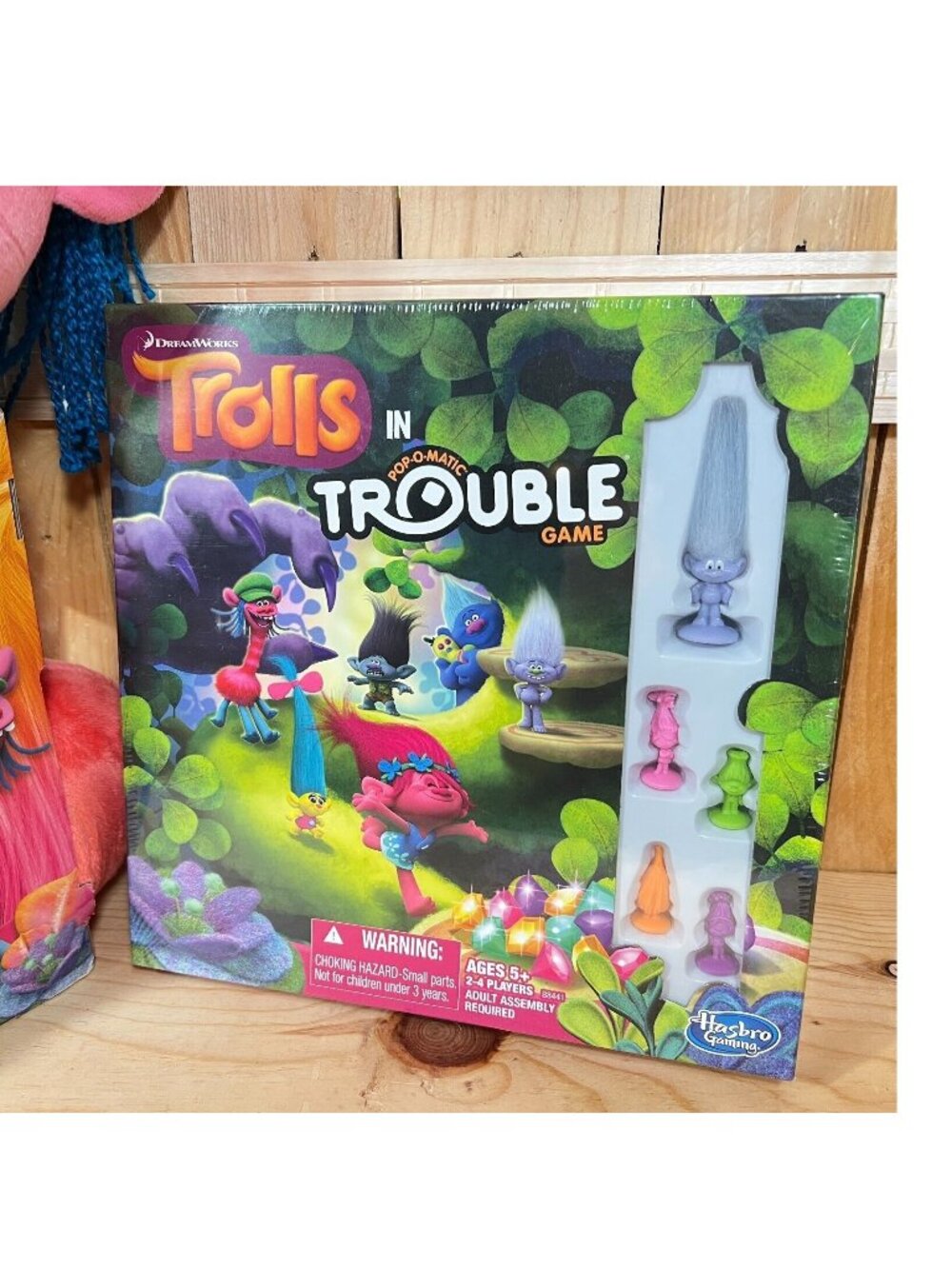Hasbro Dreamworks Trolls in Trouble Board Game - Factory Sealed NIB